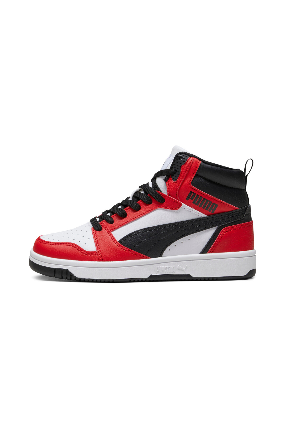 Puma Youth Boys Rebound V6 Mid Sneakers - Multicolour