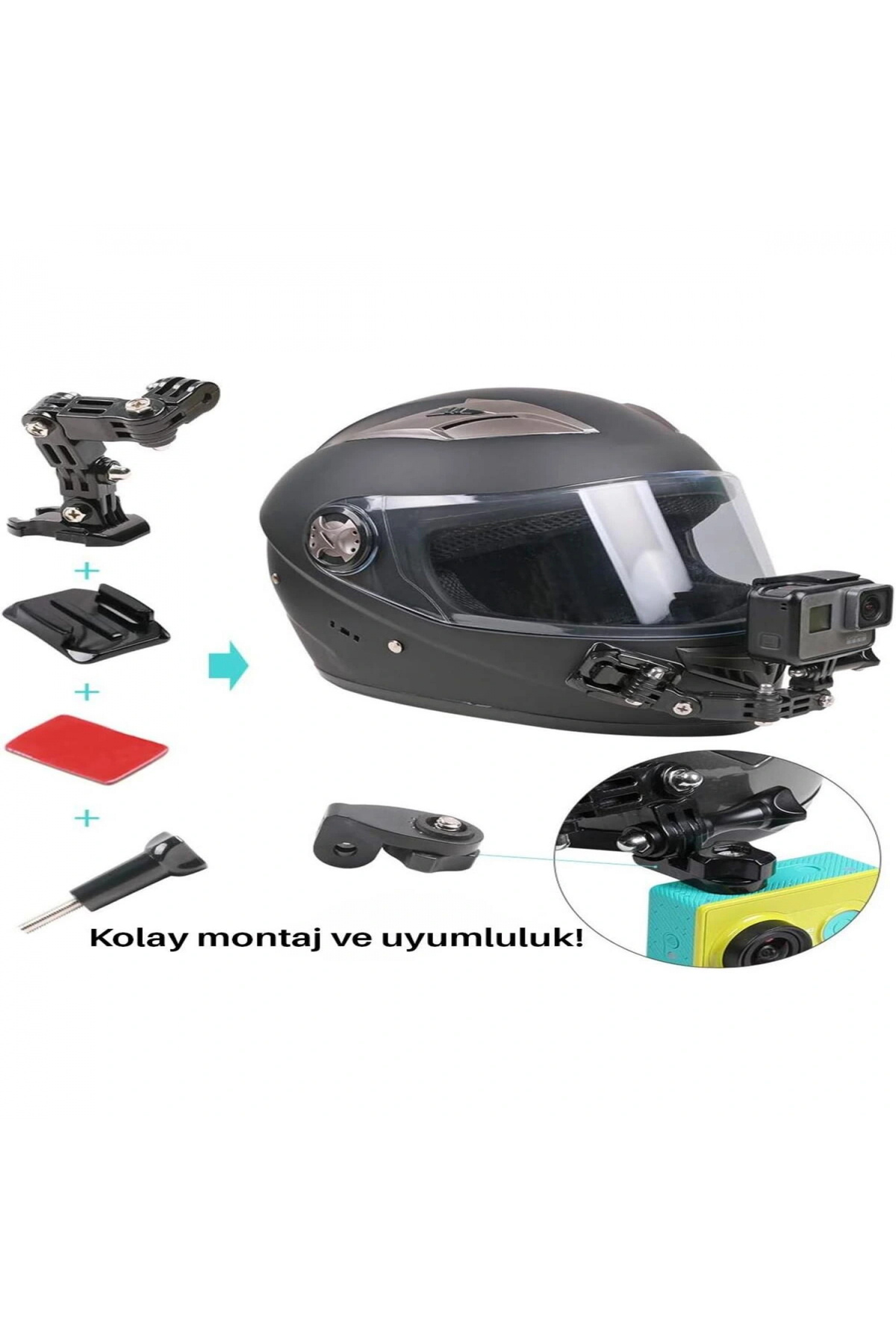 MTS XT91 KASK TELEFON VE AKSİYON KAMERA TUTUCU - Fiyatı, Yorumları