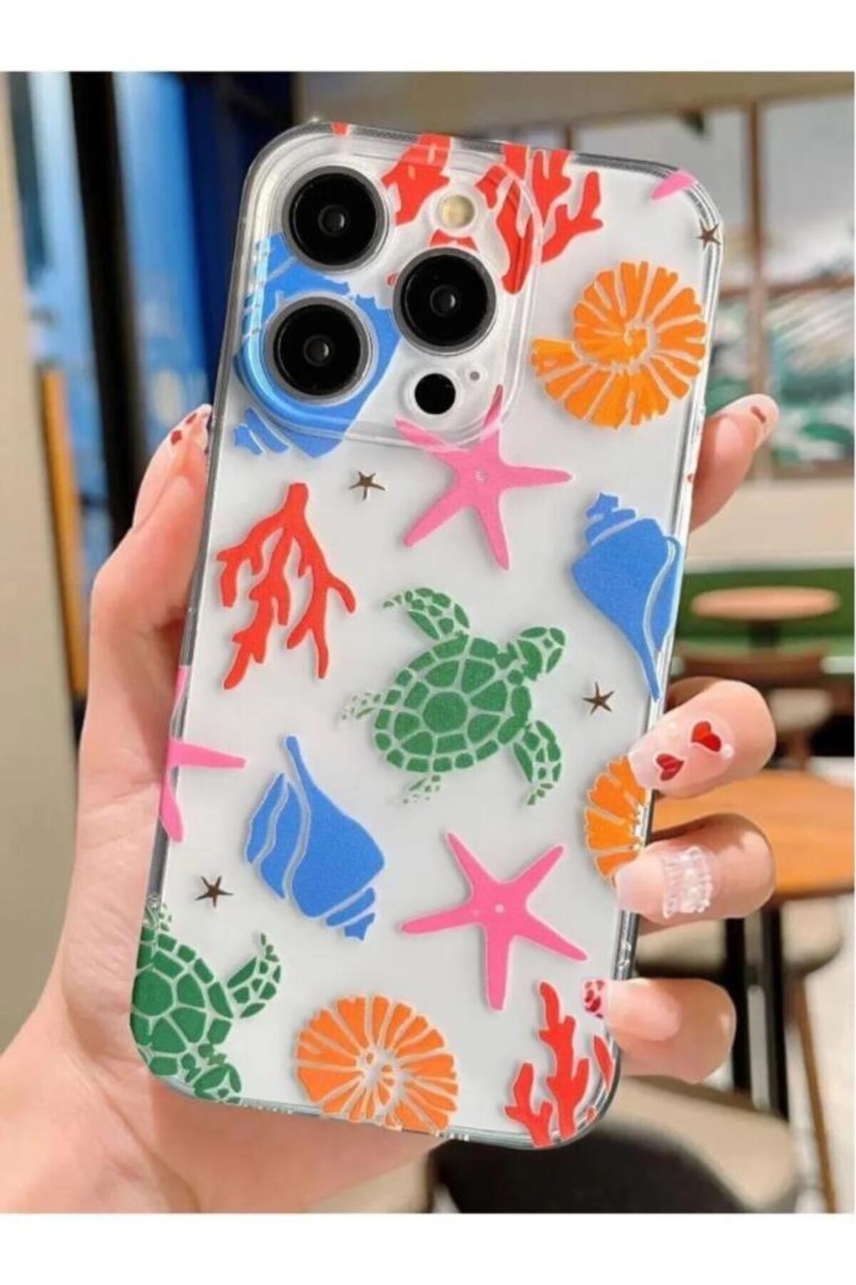 Iphone 14 Pro Max Case Pattern Transparent Silicone Case