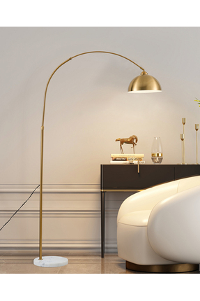 Apliqa Liona Eskitme Kaplamalı Deve Boynu Lambader