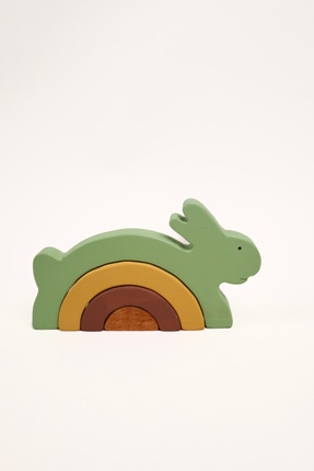 Madwoodtoys Doğal Ahşap Oyuncak- Tavşan