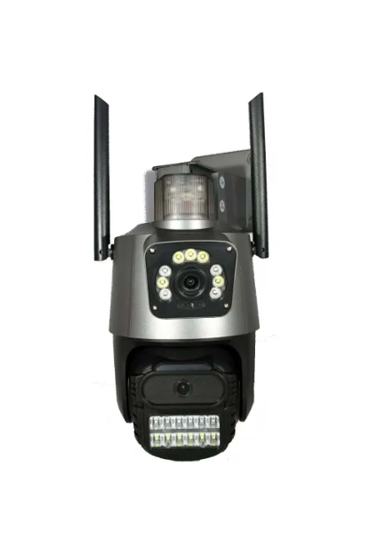 APRONX Apx-Wp242 6Mp 2.8Mm Çift Kamera 19 Led Wifi Ptz Güvenlik Kamerası