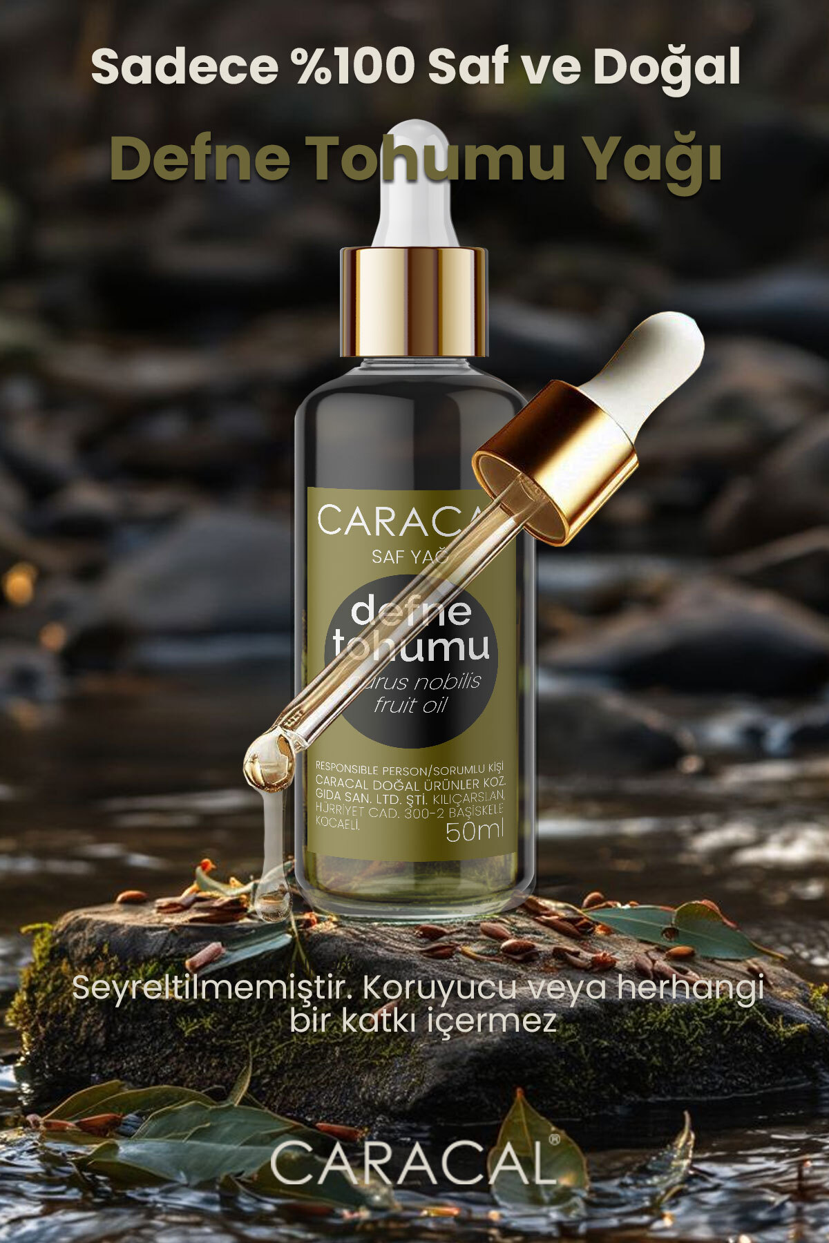 50ml %100 Doğal Saf Defne Tohumu (Tenhel) Yağı Laurus Nobilis Fruit Oil Geleneksel Kaynatma Posasız — DEFNE TENHEL YAĞI BAY LAUREL DAPHNE OIL — تصویر 2 از 2
