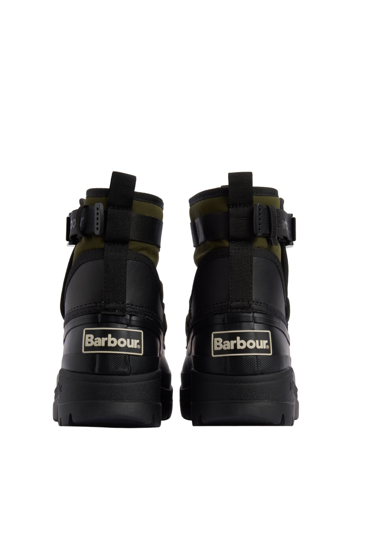 Barbour Braybourn Duck Welly Erkek Bot OL71 Olive-Black görsel 5