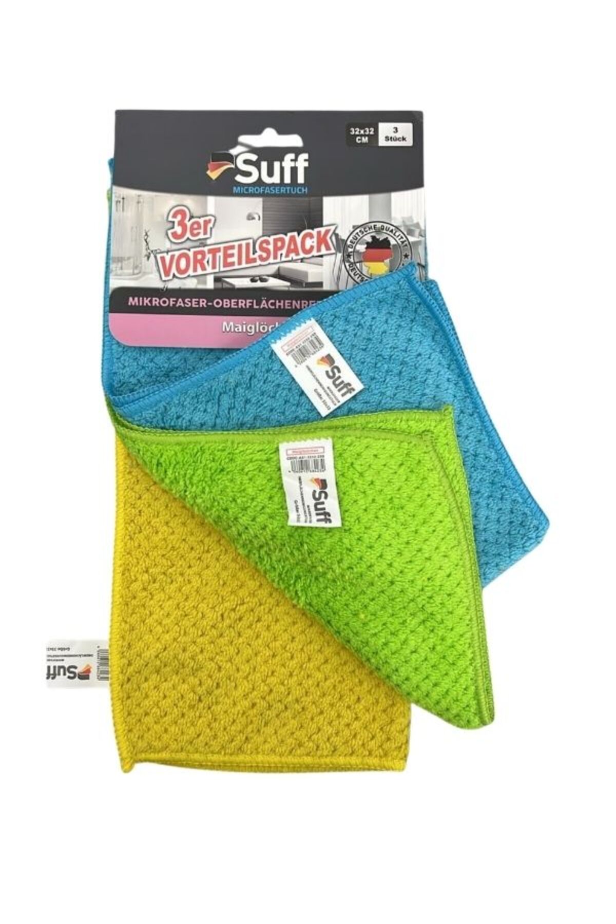 Suff Cloth Suff Mikrofiber 3'Lü Temizlik Bezi - Fiyatı, Yorumları