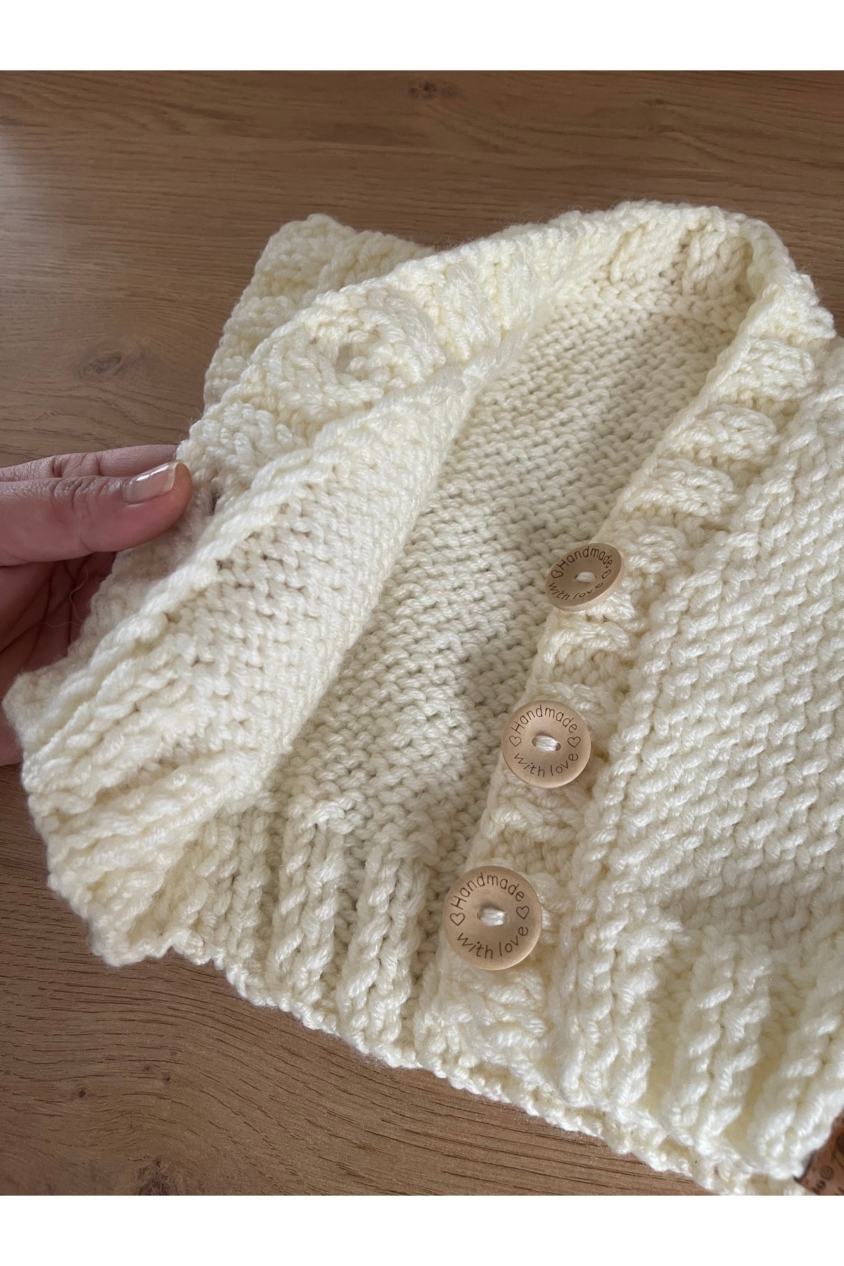 örgü 1-2 YAŞ BEBEK YELEK fotoğrafı 3 (önizleme)