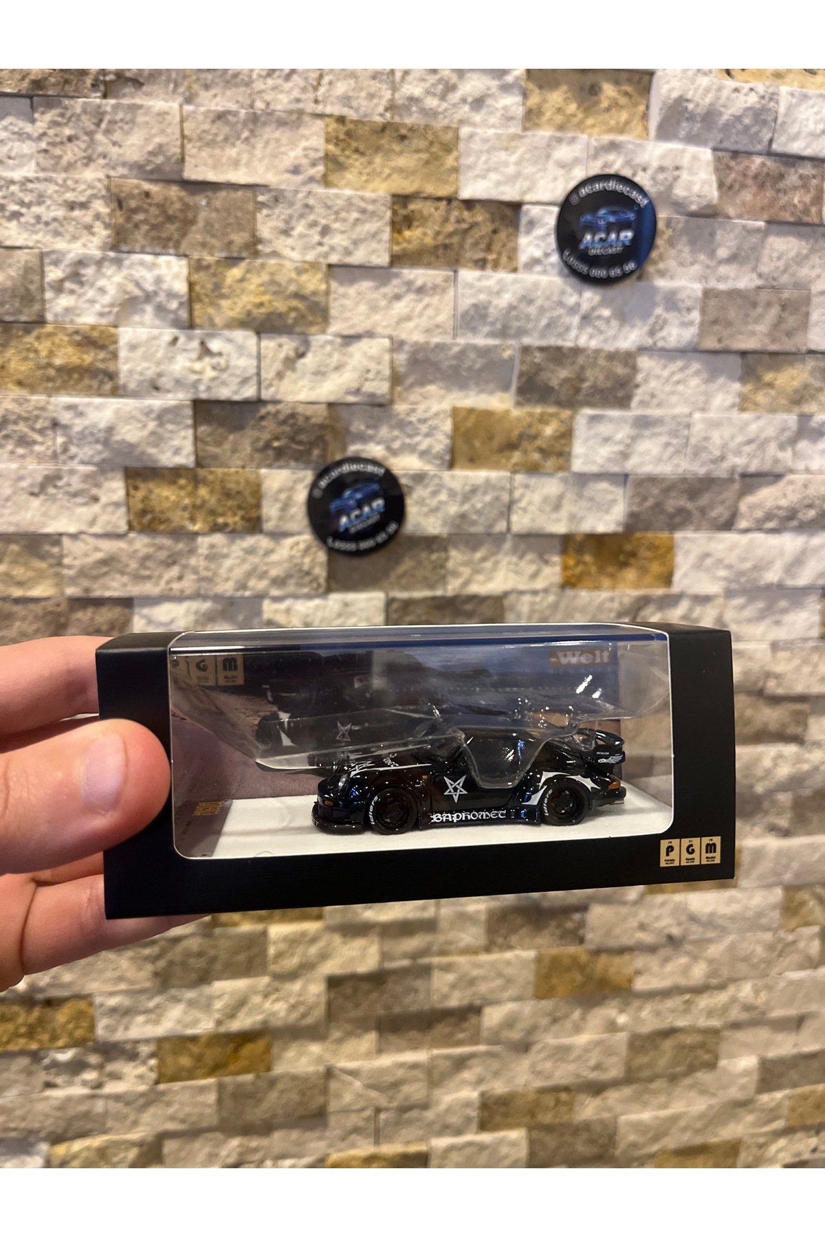 HOT WHEELS PGM Porsche RWB 930 Baphomet Demon düz Version