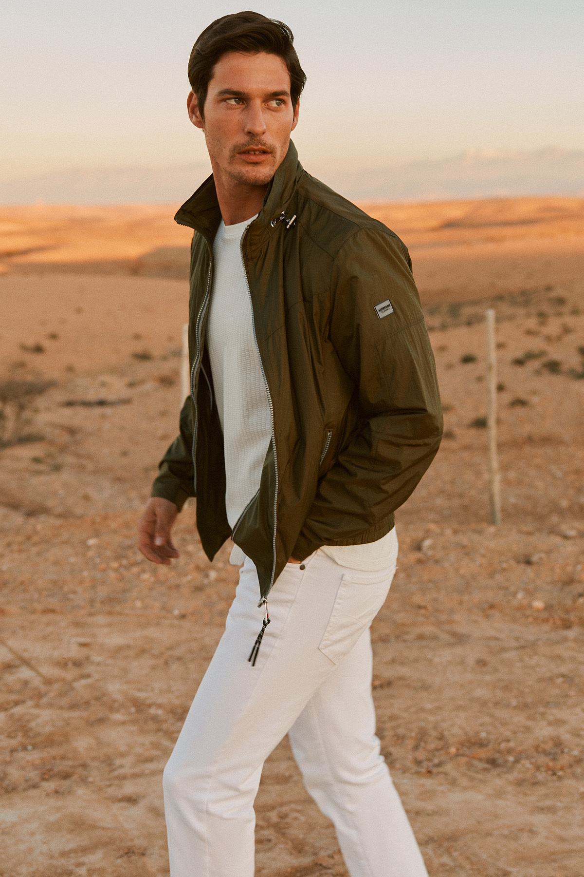 Altınyıldız Classics  Haki Standart Fit Normal Kesim Dik Yaka Mont - Görsel 5