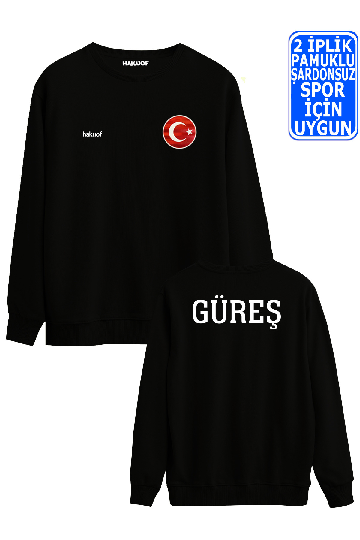 hakuof Güreş Wrestling Sweatshirt Sports