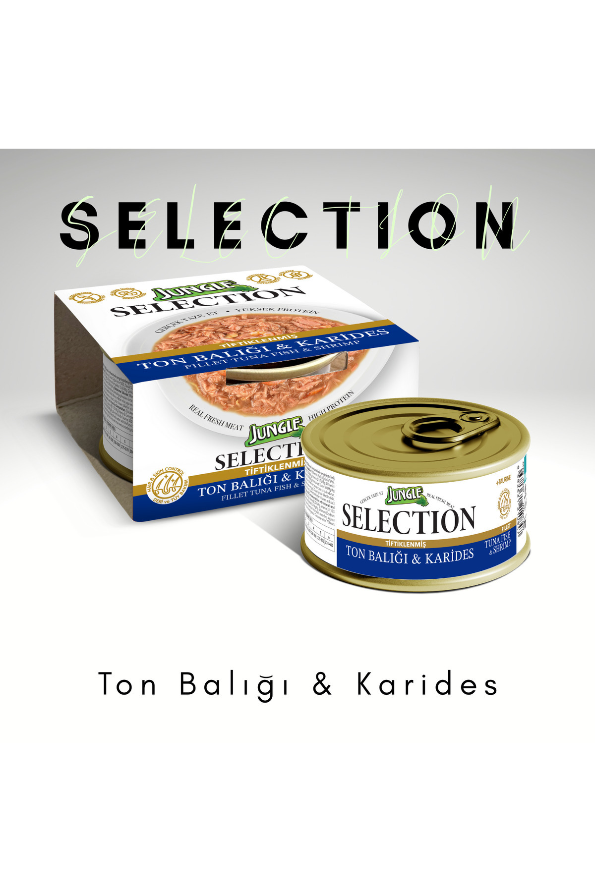 Jungle Selection 70 g Ton-Karides Kedi Yaş Mama - Fiyatı, Yorumları