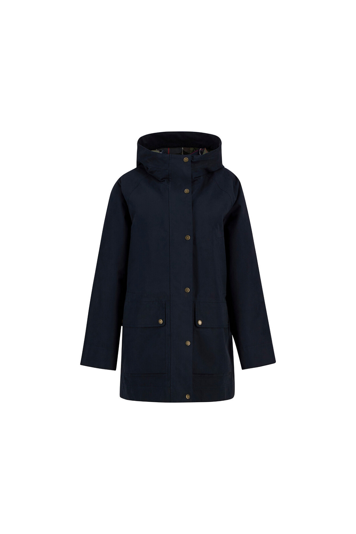 Barbour Winter Beadnell Waterproof Ceket NY92 Deep Navy/Classic görsel 2
