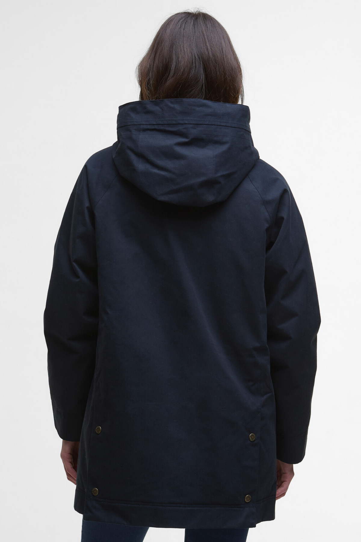 Barbour Winter Beadnell Waterproof Ceket NY92 Deep Navy/Classic görsel 4