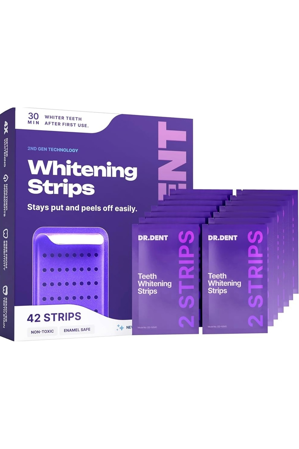 JUBILANT white wash 130g 2本セット 定価12,100円 DrDent Dr. Dent Diş Beyazlatma Bantları – Mor Renk, 7'li Set