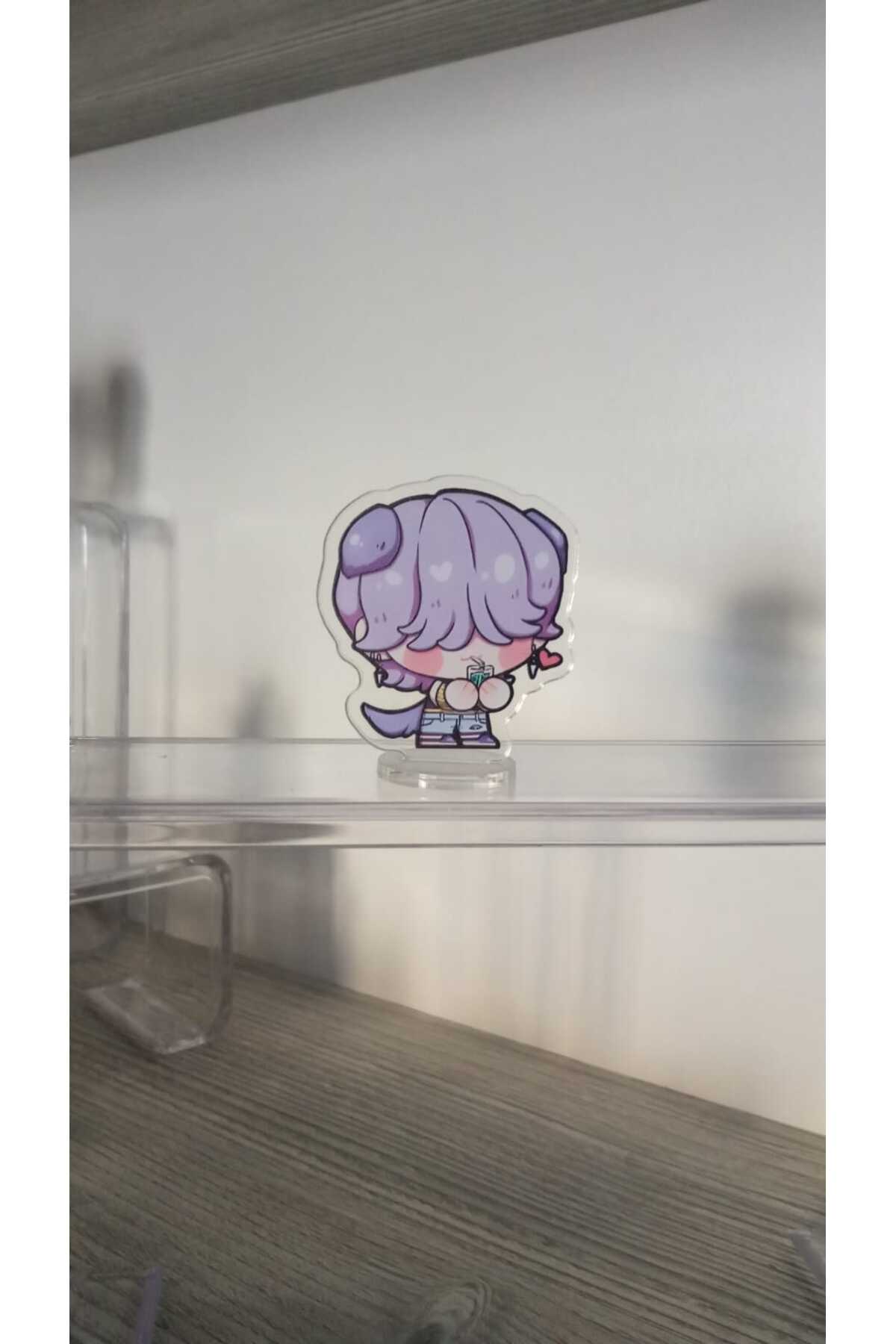 Atölye Moonlit Kpop Demon Hunters Mystery Saja Akrilik Figür (5 cm