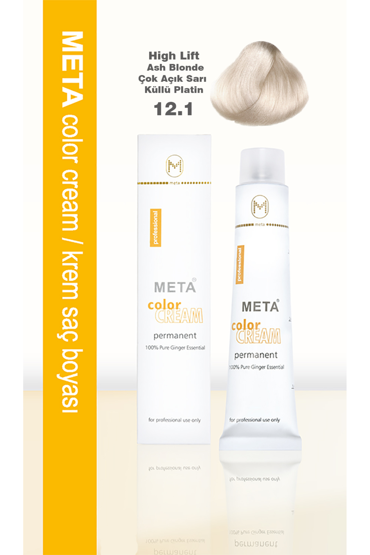 META High Lift Çok Açık Sarı Saç Boyası 60ml / Çok Açık Sarı Küllü ...