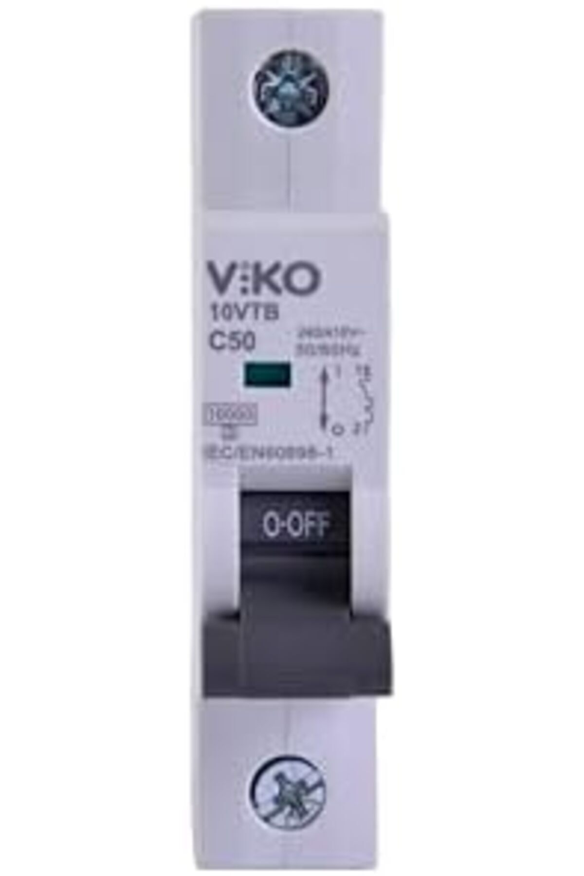 BRF NwoTeknoloji 10VTB-1C50 Otomatik Sigorta 10kA C Tipi 1 Kutup 50A 1205362