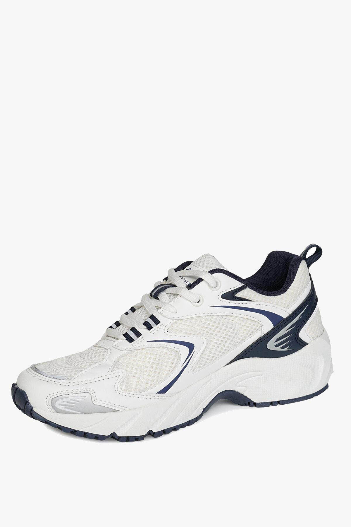 Hammer Jack  101 24038 Hader Unisex Spor Ayakkabı BEYAZ-LACİVERT - Görsel 3