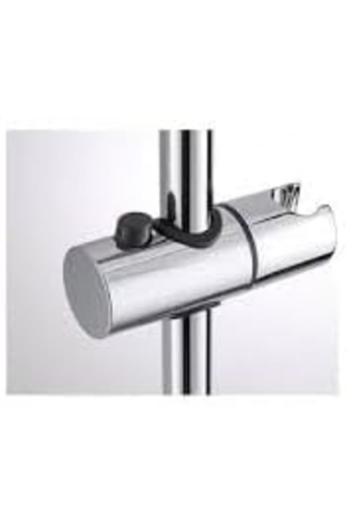 BRF Sahra79 YAPI Duşu Tutacağı,25mm ABS Krom El Duşu Braketi,Standart Yuvarlak Duş Yükseltici Ray için E