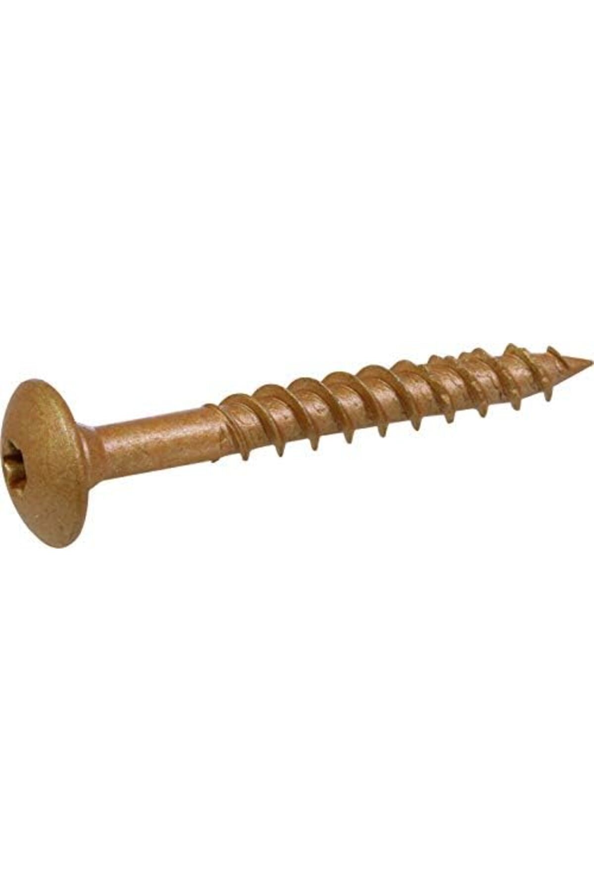 BRF Lendasell Power Pro 47872 Lag Vidalar, 1/4" x 1-1/2", Yıldız Sürücü Yapı Lag Vidaları, Paslanmaya Da