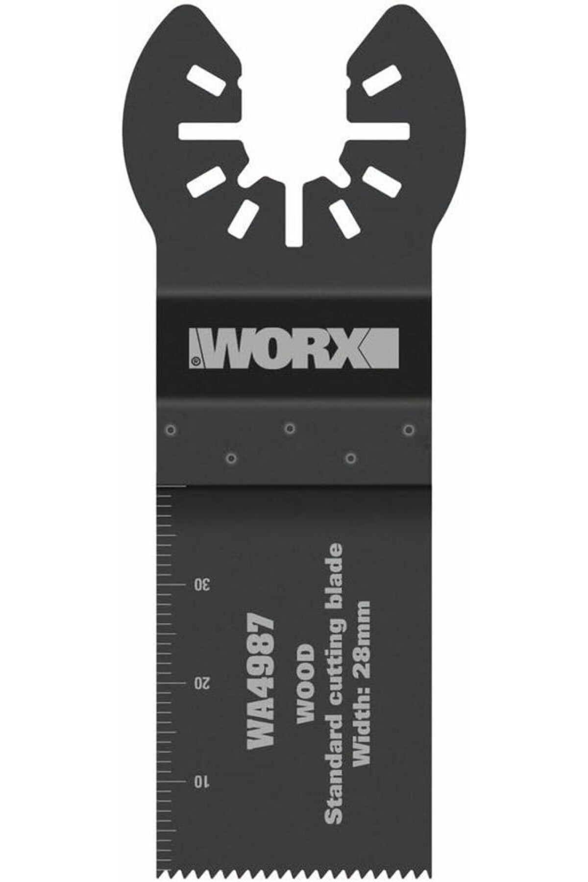 BRF Sahra79 WA4987 Çok Amaçlı Raspalama Makinası İçin 28x40mm Ahşap, Fiberglas, PVC Kesme Bıçağı 117666