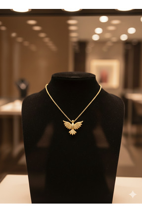 ÇağlaDesign Anka kuşu kolye