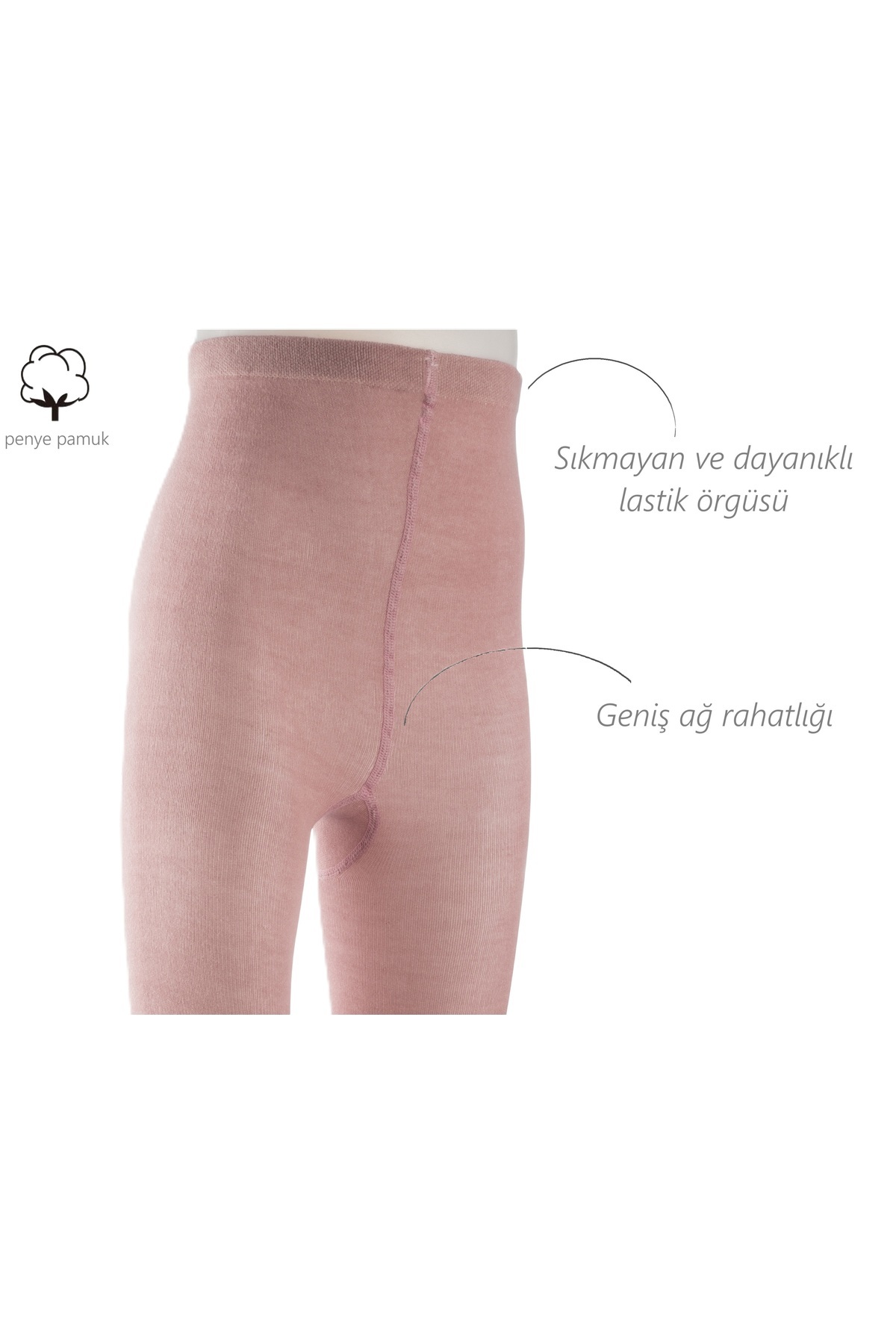 Moyra Socks Çocuk - Bebek Pamuklu Külotlu Çorap fotoğrafı 3 (önizleme)