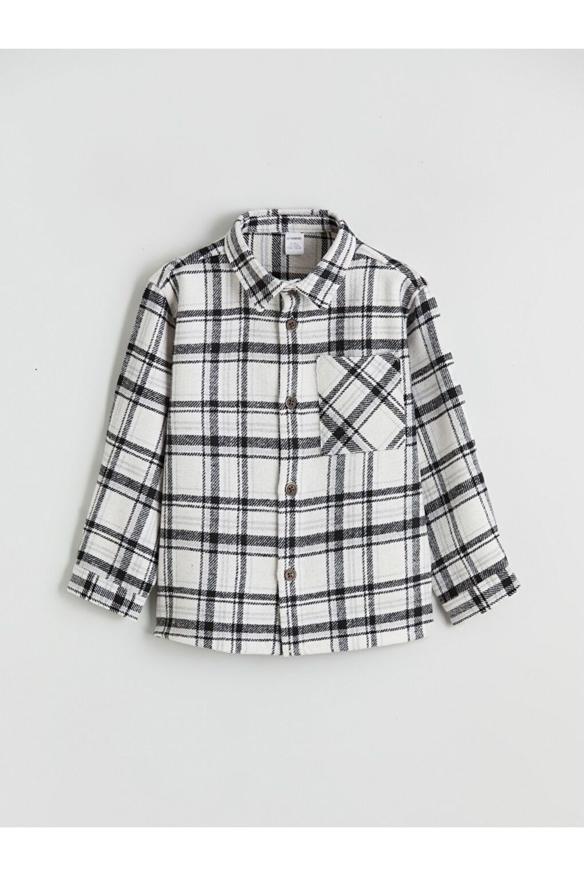 LC Waikiki Ekose Erkek Çocuk Oduncu Gömlek fotoğrafı 3 (önizleme)