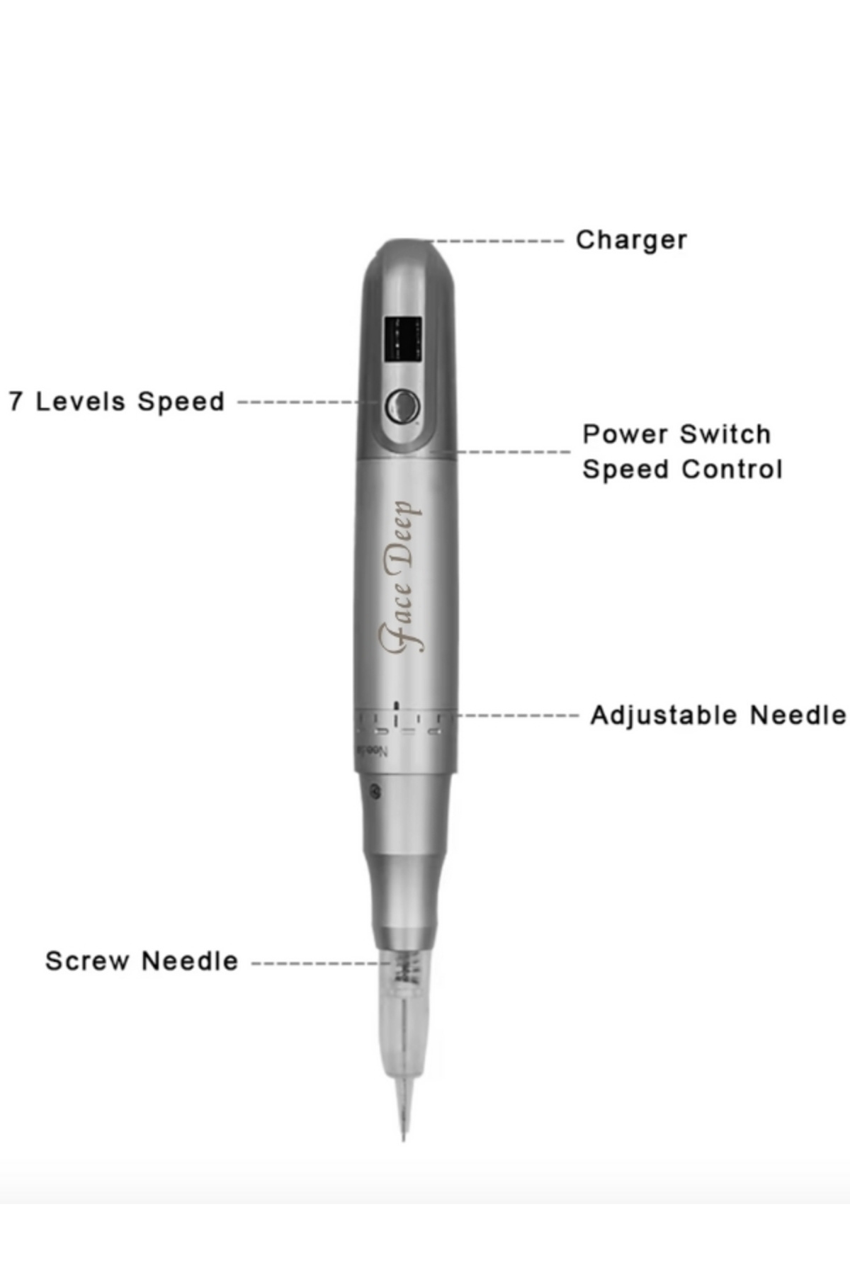 Face Deep Kalıcı Makyaj Cihazı Dudak Dipliner Eyliner Saç Similasyon Cihazı Dermapen Cihazı FDX4