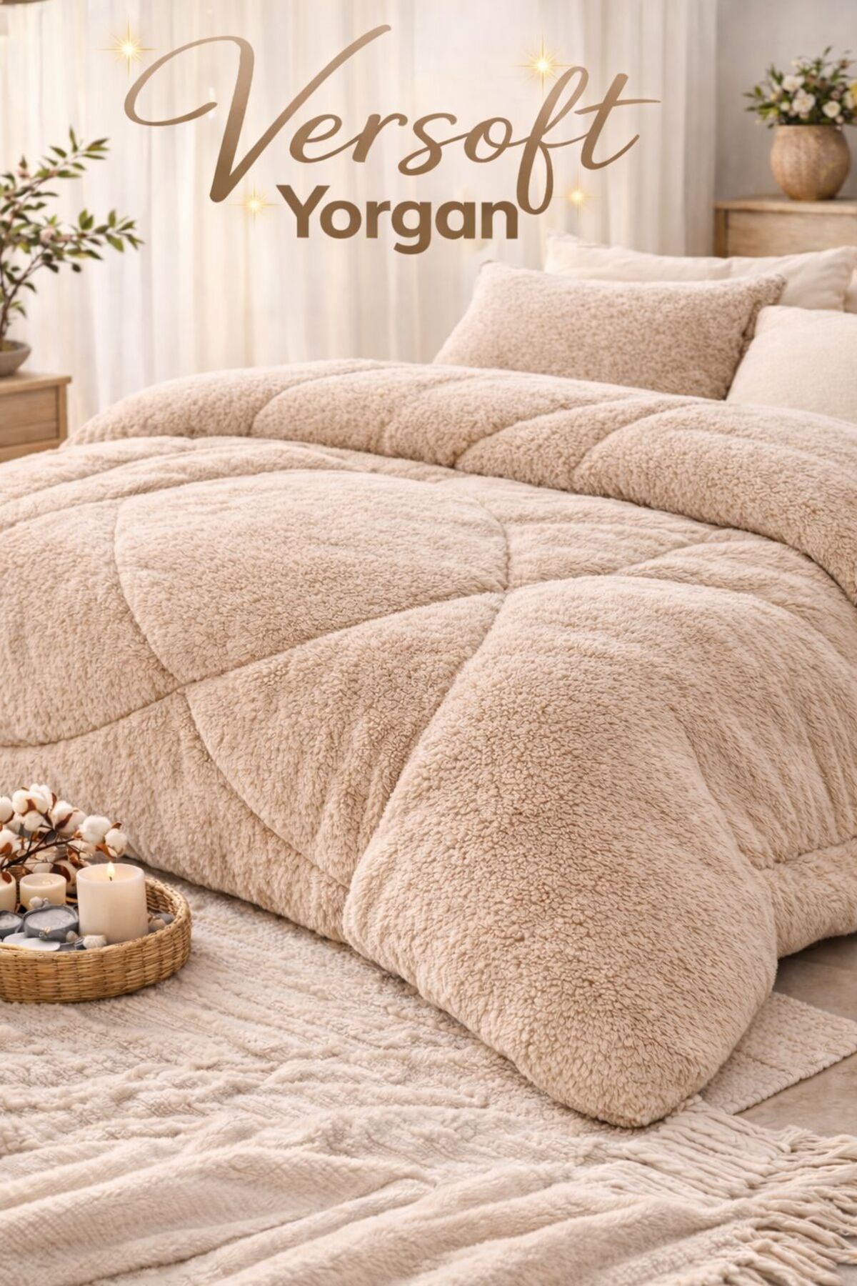 SHAL HOME Çift Kişilik Lüx Wellsoft Yorgan