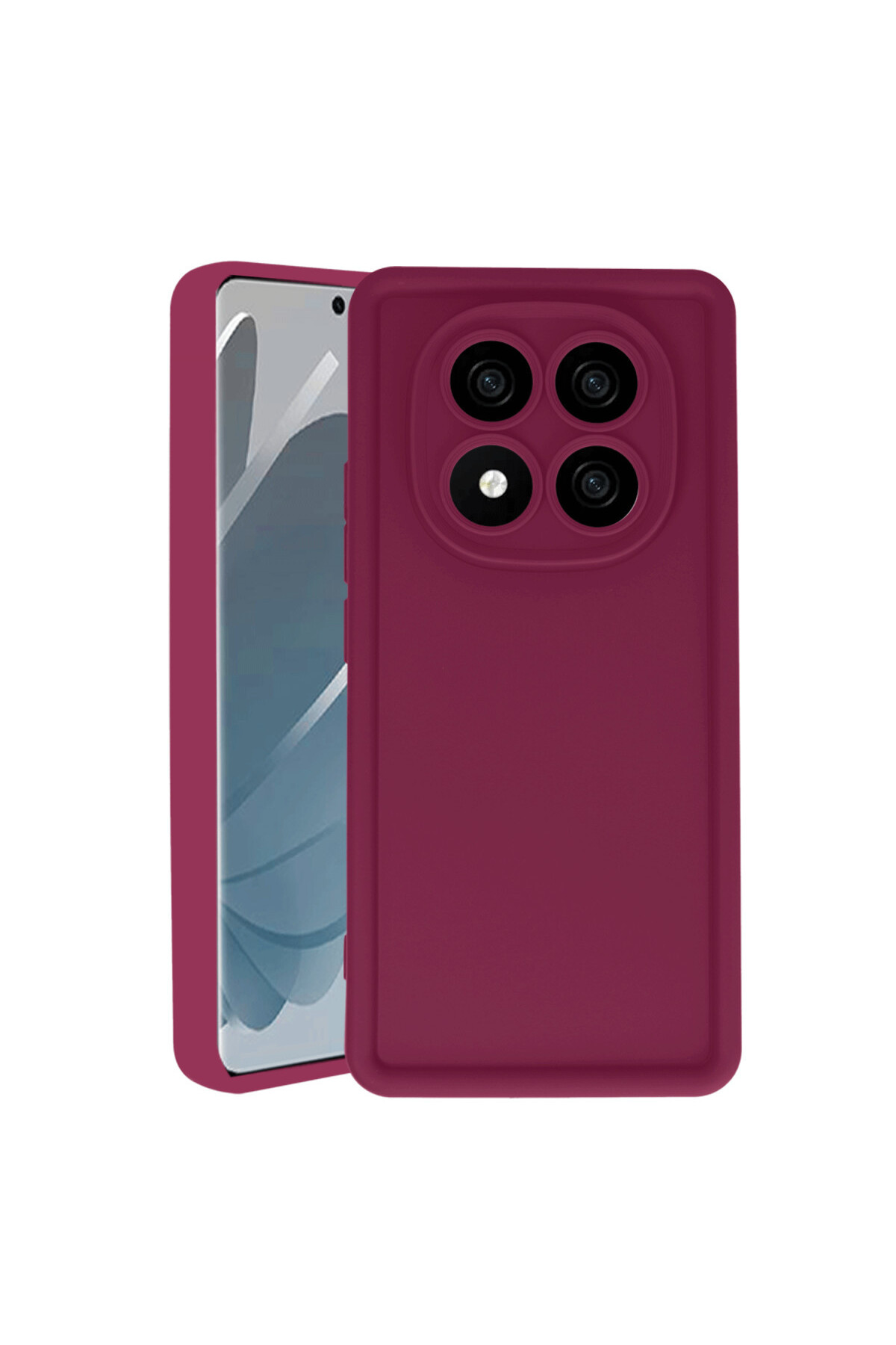 Xiaomi Poco X7 Kılıf Kamera ve Kenar Koruma Çıkıntılı Soft Renkli Silikon Kapak