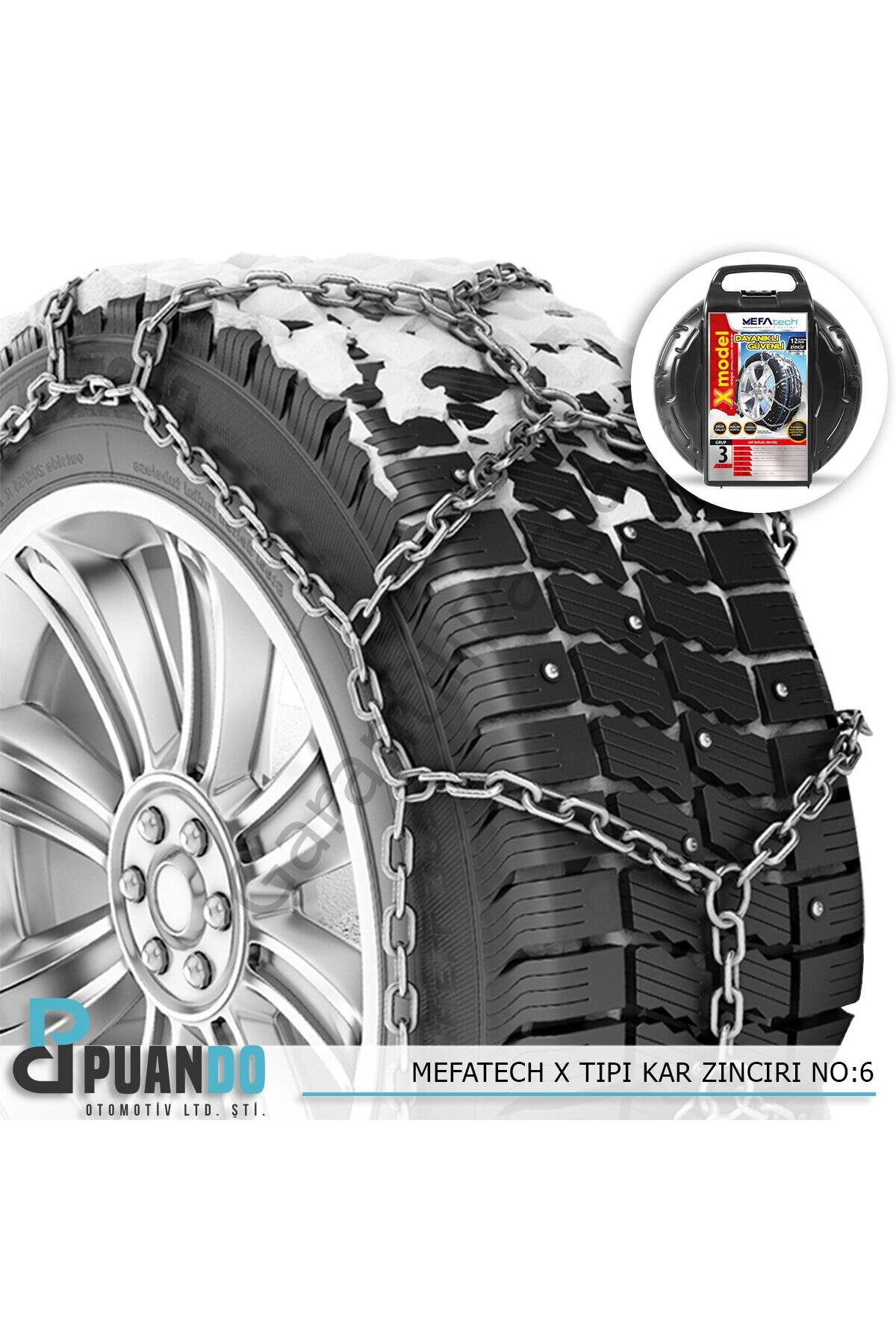 Puando X Tipi Kar Zinciri No:6