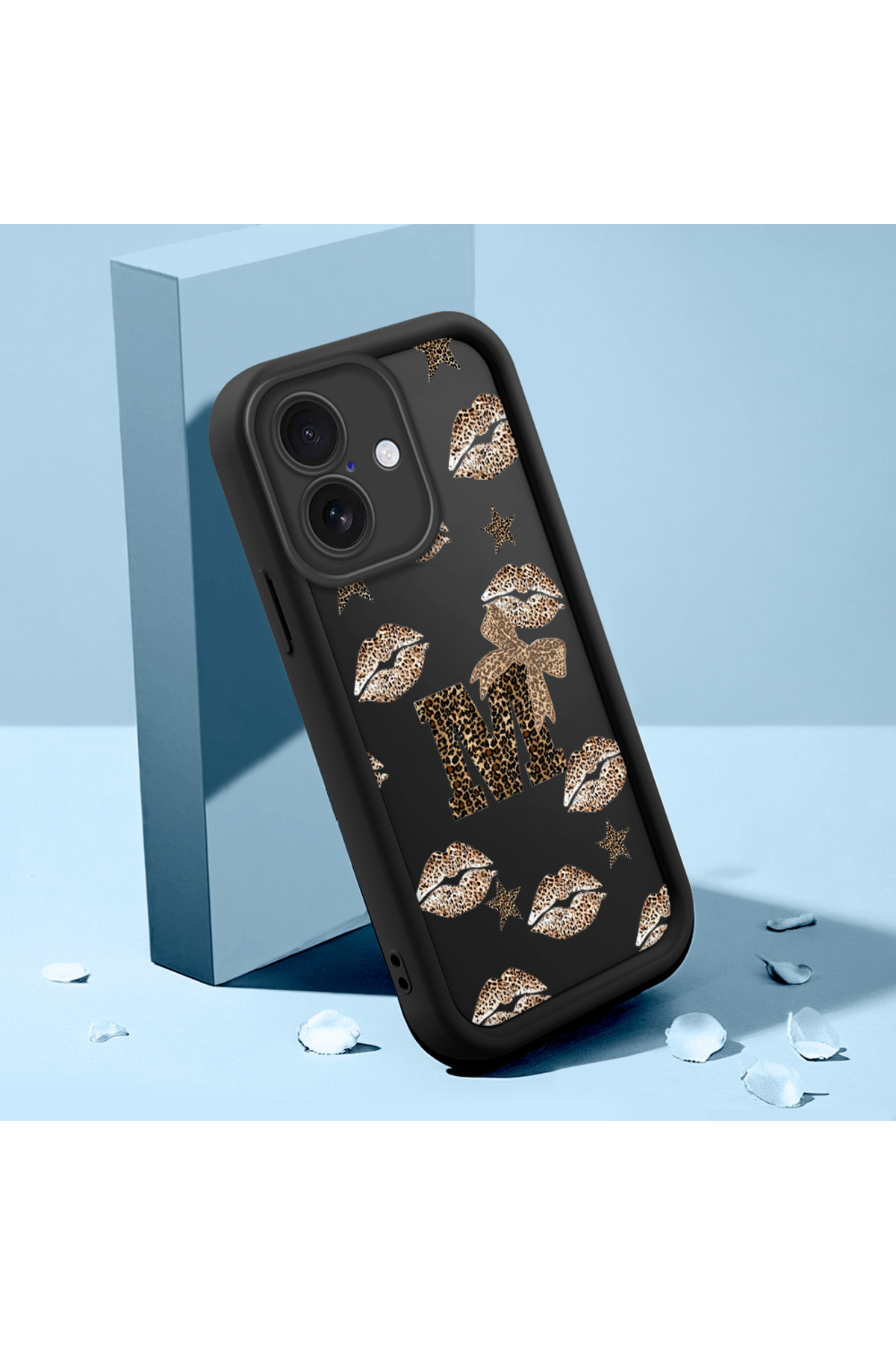 iPhone 16 Compatible Soft Silicone Phone Case Anti Fall Vintage Texture