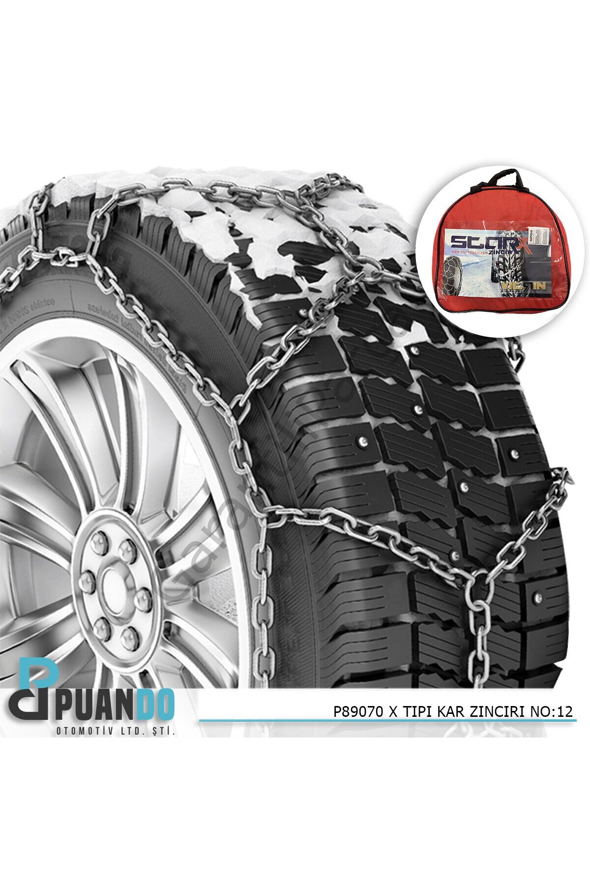 Puando X Tipi Kar Zinciri No:12