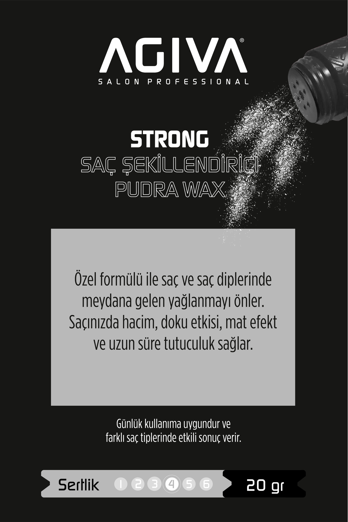 Saç Şekillendirici Pudra Wax Strong-02 Mucize Tarak Hediye — 001-WAX-097 — تصویر 5 از 7