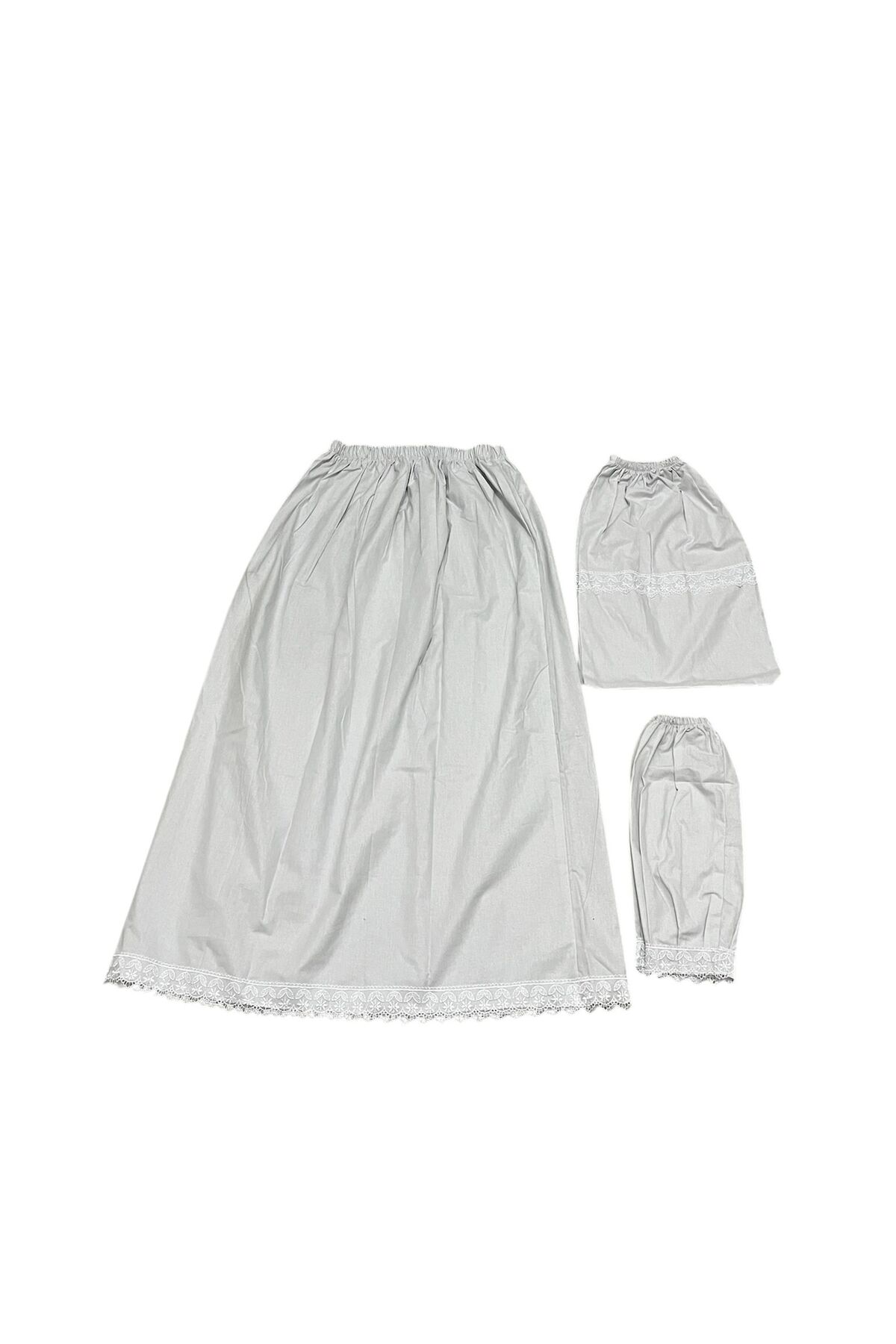 CENGİZ ÇEYİZ Özel Dikim Ayaklık Kolluk Etek Takımı 63 Tel %100 Pamuklu Kumaş