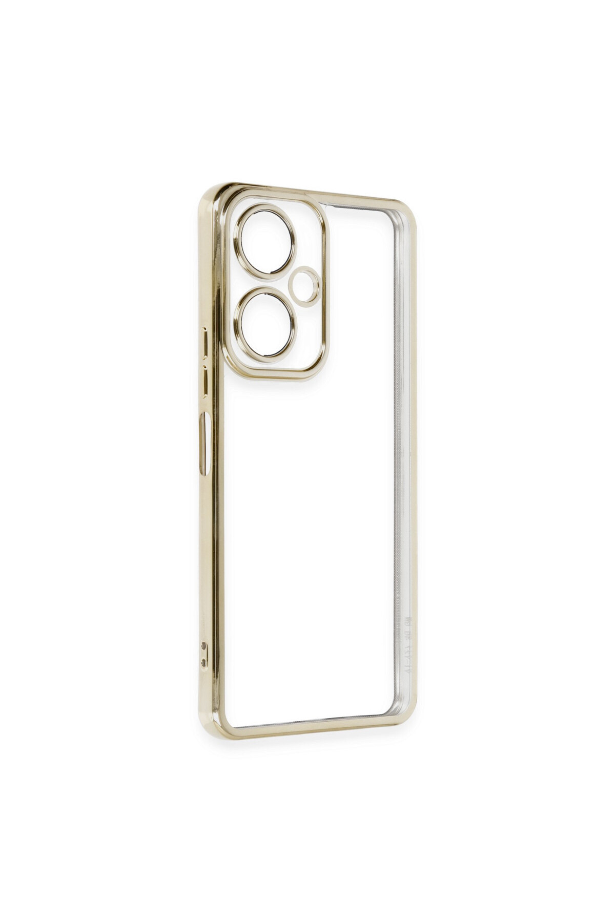 Vivo Y27 İçin Uyumlu 3D Kamera Korumalı Şeffaf Tasarım Bumper Kılıf