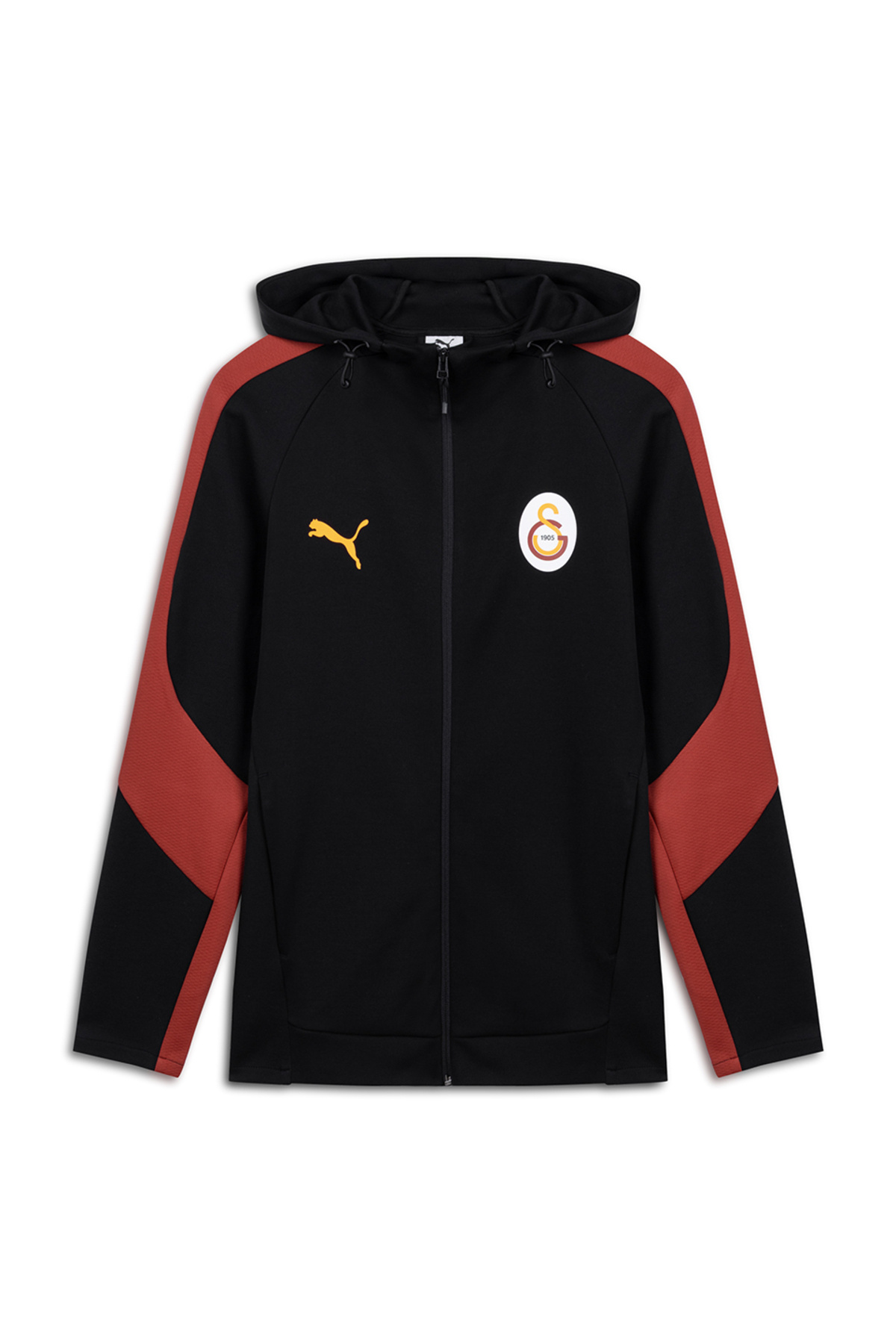 GSStore Galatasaray Puma A Takım Fermuarlı Kapüşonlu Sweatshirt 78290205