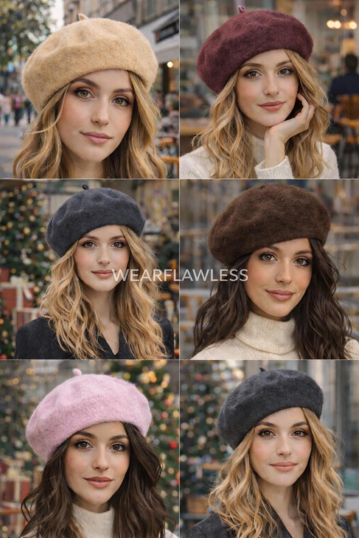 Wearflawless Kahverengi Yeni Yumoş Ressam Bere, Ressam Bere, Sevgililer Günü Hediyesi görsel 3