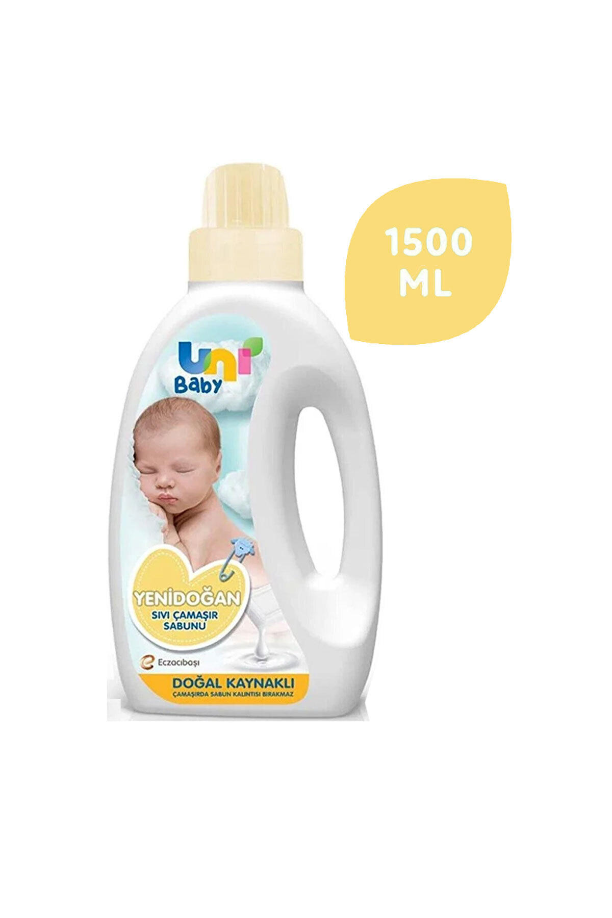 Uni Baby Yenidoğan & Hassas Dokunuş Bebek Çamaşır Deterjanı + Yumuşatıcı Seti 4x1500 ML + Hediyeli fotoğrafı 3 (önizleme)