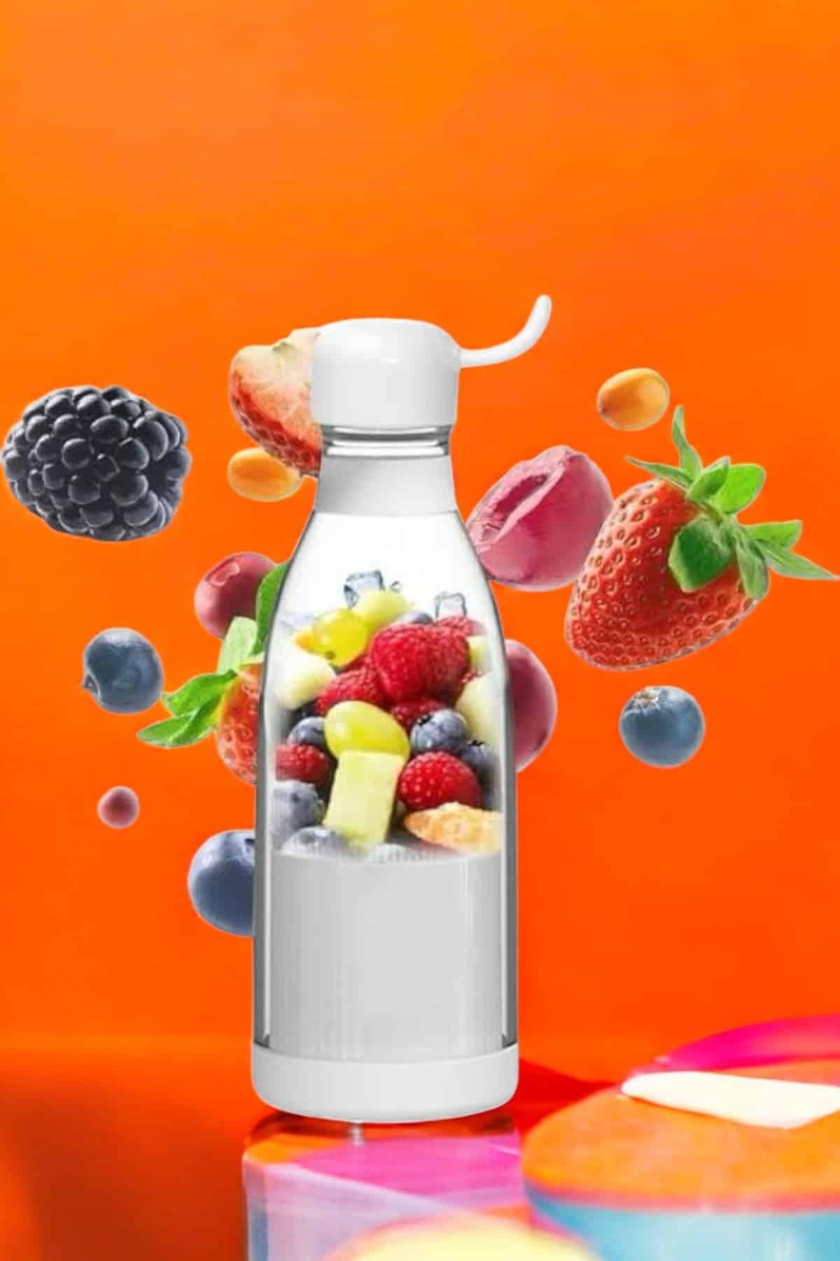 Sepetink El Blender Taşınabilir Meyve Blender Şarj Edilebilir Taşınabilir Blender Elektrikli