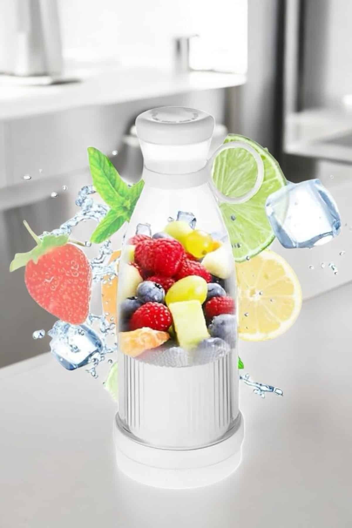 Sepetink El Blender Bardak Blender Şarjlı Taşınabilir Meyve Sıkcağı Smoothie