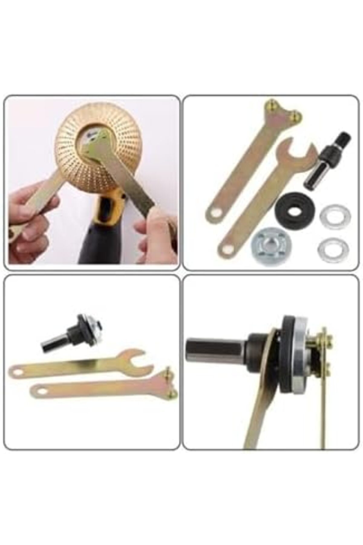 BRF Sahra79 Matkap Disk Bağlama Aparatı Disk Montaj Matkap Adaptörü Matkap Vidası Daire Testere Için 11