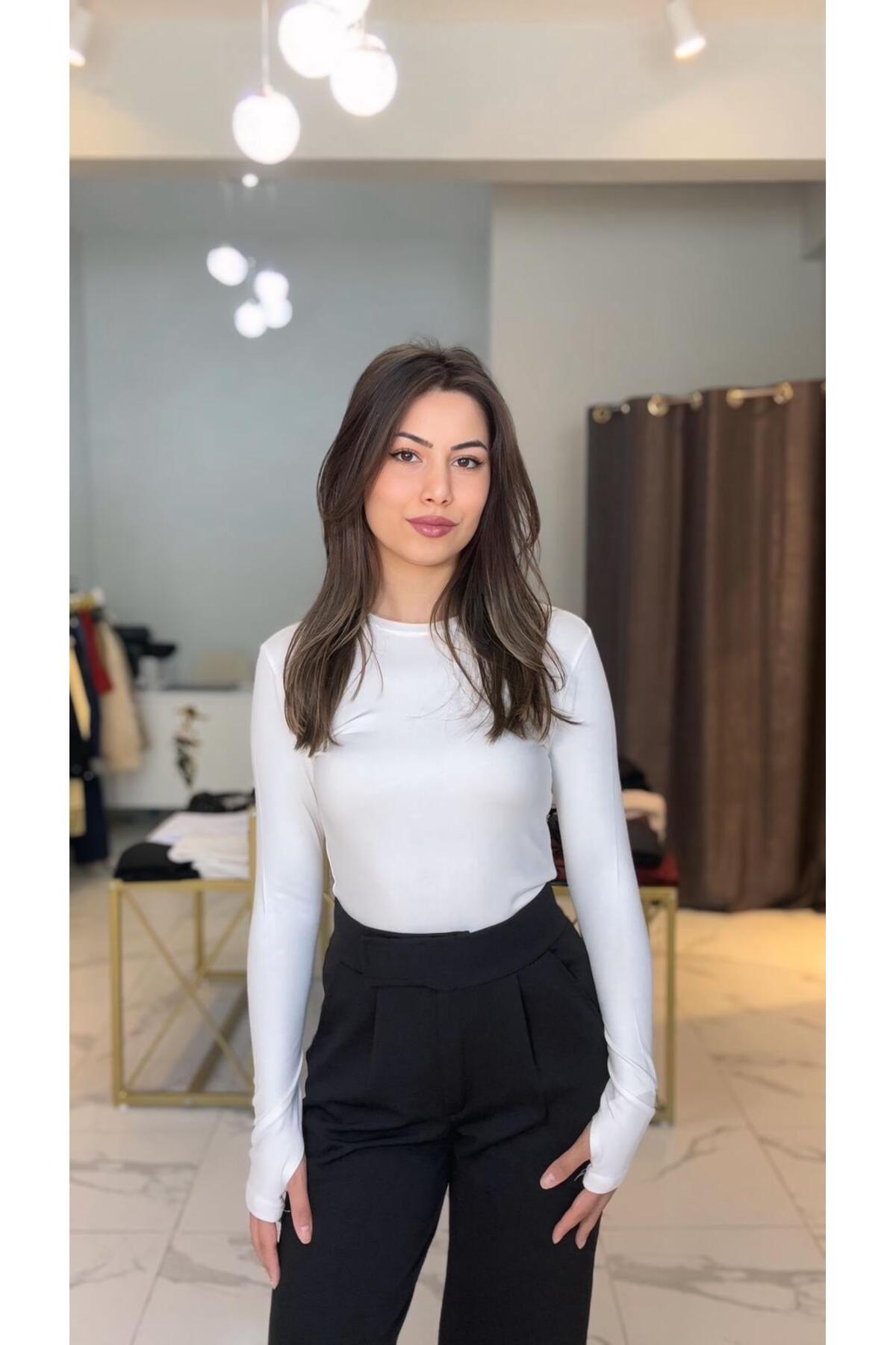 Sevvaltekinboutique Parmak geçirmeli body