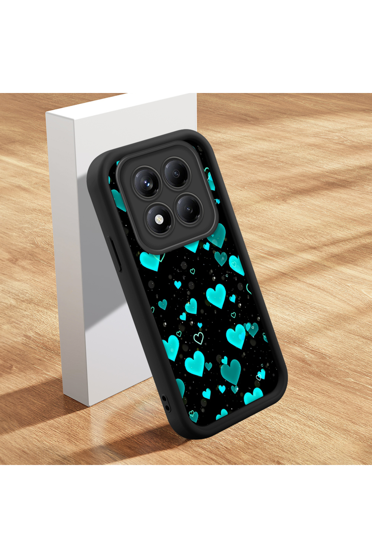 Xiaomi Redmi Note 14 Pro 4G Compatible Soft Silicone Phone Case Anti Falling Heart