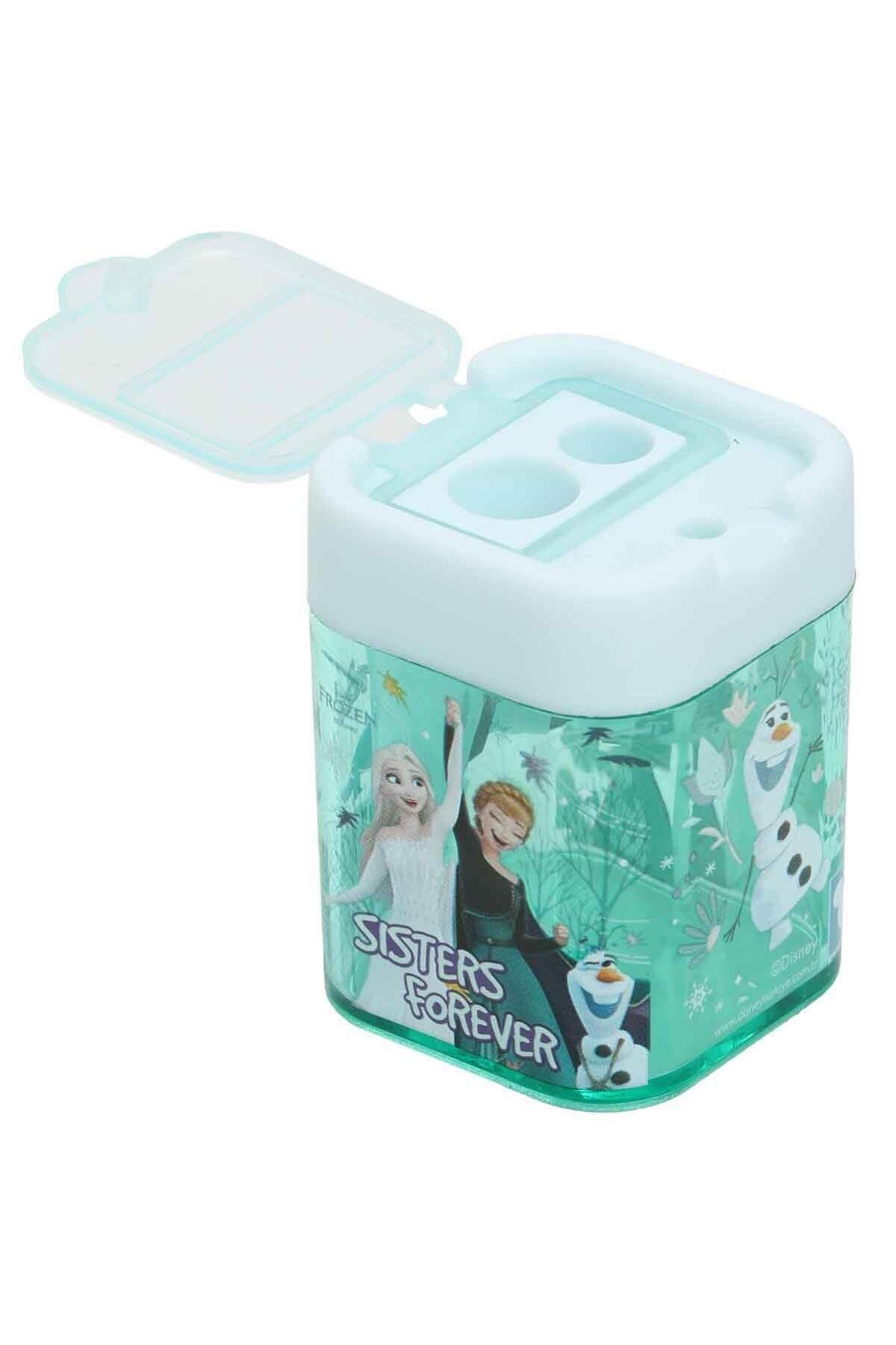 Frozen Disney Kalemtıraş Hazneli & Çift Bıçaklı Cube Sisfe-Letgo 1010 000232 (24 Lü Paket)