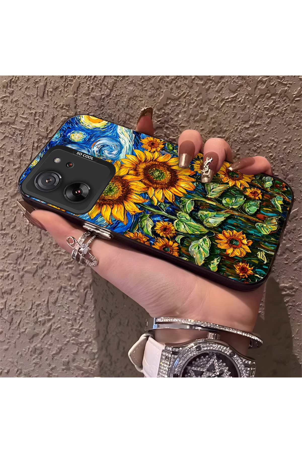 Xiaomi Mi 13T/Mi 13T Pro Compatible Phone Case Camera protection Hard Rear Anti Fall Oil Paint