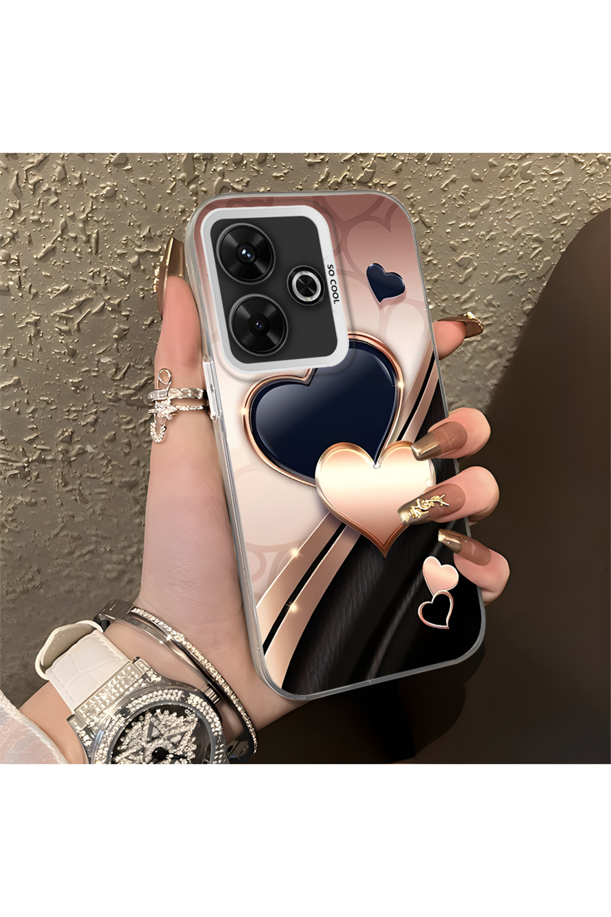 Xiaomi Redmi 13X Compatible Case Hard shell Anti Fall Phone Case Star
