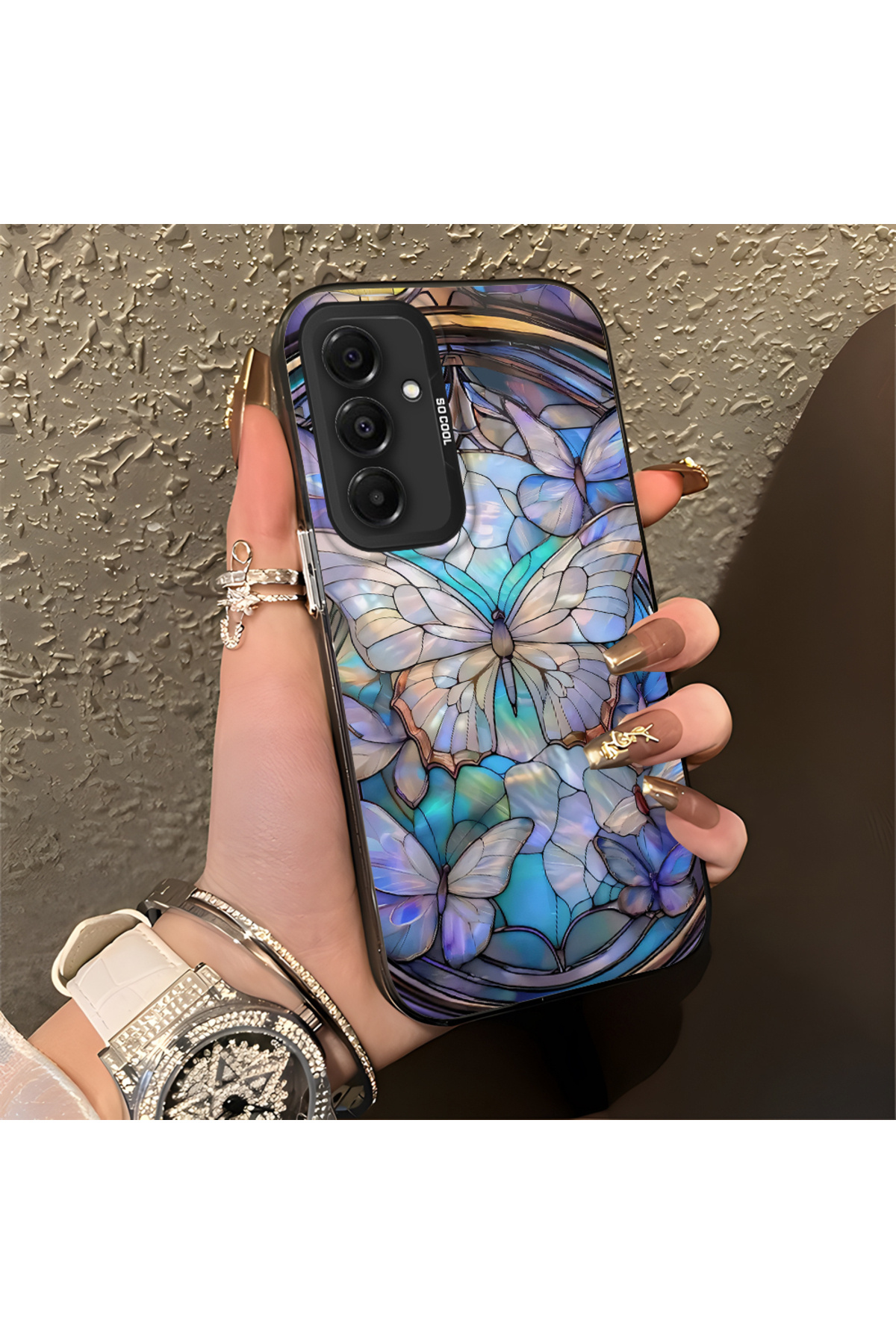 Samsung Galaxy A16 Compatible Case Hard shell Anti Fall Phone Case insect
