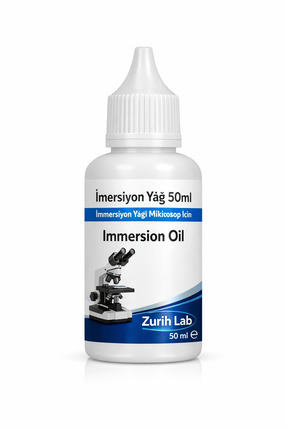 Zürih Ticaret ZURIHLAB İmersiyon Yağ 50ml - Mikroskop İçin İmmersiyon Yağı - ...
