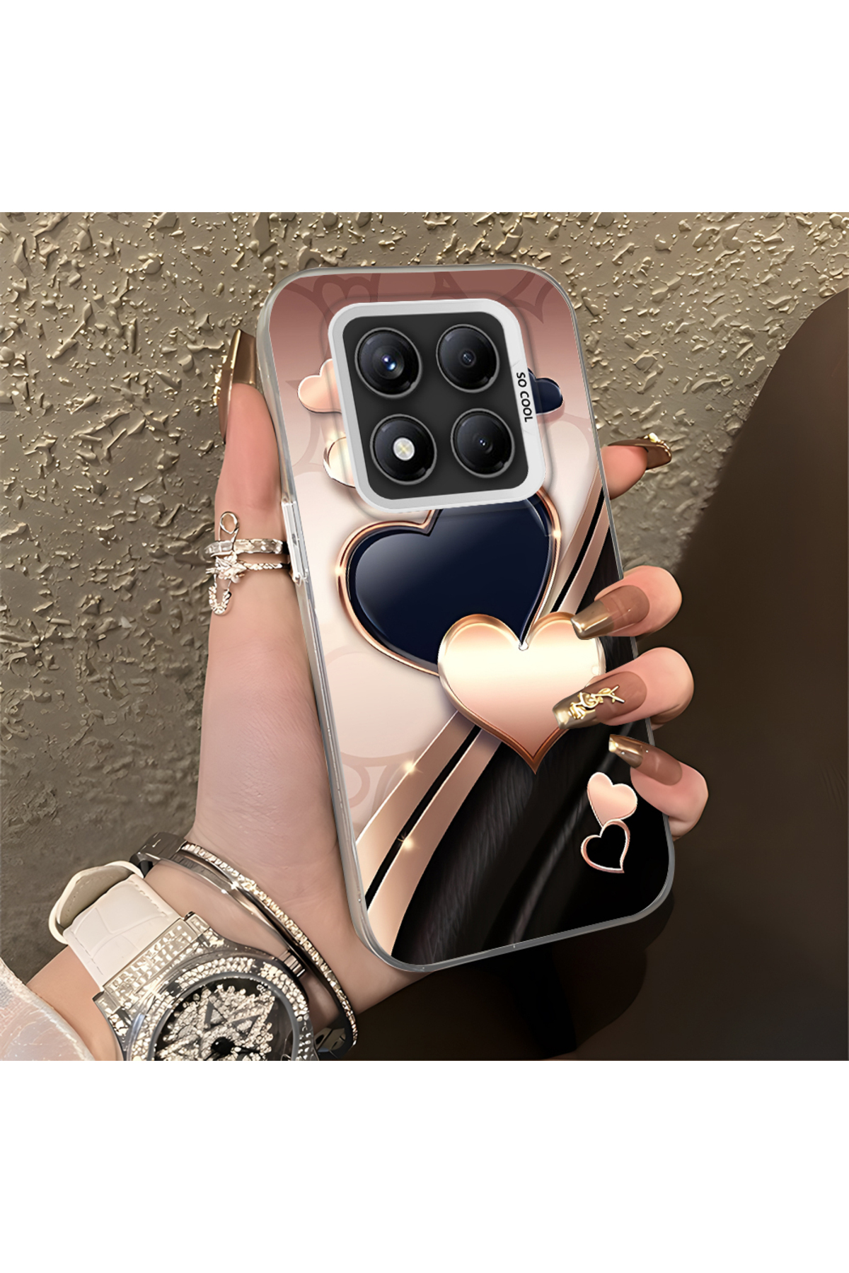 Xiaomi Redmi Note 14 Pro 4G Compatible Case Hard shell Anti Fall Phone Case Star